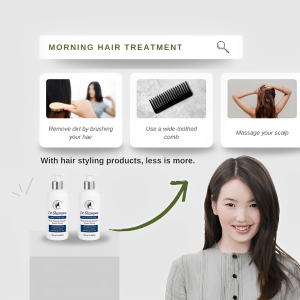 Green Natural Hair Treatment Promotion Instagram Post